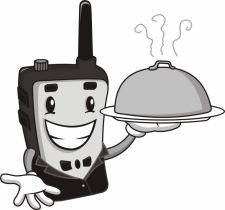 Radiotelefony dla gastronomiii i cateringu logo