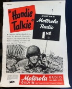 Radiotelefon Motorola Vintage Inserat